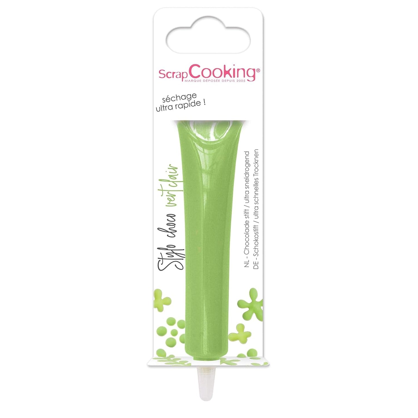 ScrapCooking - kleurstof voor levensmiddelen, diverse kleuren, tube om te schrijven, 25 gram Naty Shop Suikerpasta Lichtgroen Klein