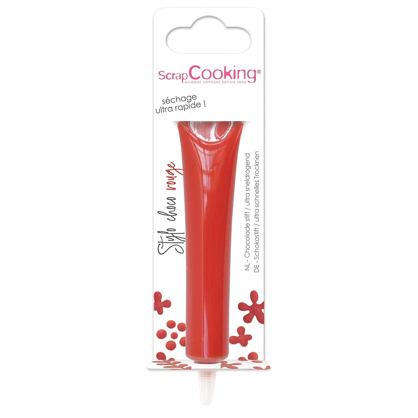 ScrapCooking - kleurstof voor levensmiddelen, diverse kleuren, tube om te schrijven, 25 gram Naty Shop Kleine Rode Suikerpasta