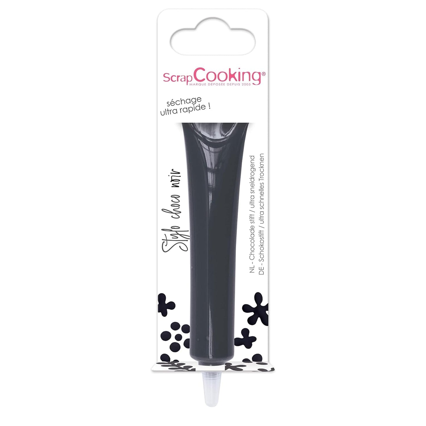 ScrapCooking - kleurstof voor levensmiddelen, verschillende kleuren, in tube om te schrijven, 25 gram Naty Shop Zwarte suikerpasta 25 G (1 pakje)