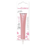 ScrapCooking - kleurstof voor levensmiddelen, diverse kleuren, in een tube om te schrijven, 25 gram Suikerpasta Naty Shop Pastel Roze Klein