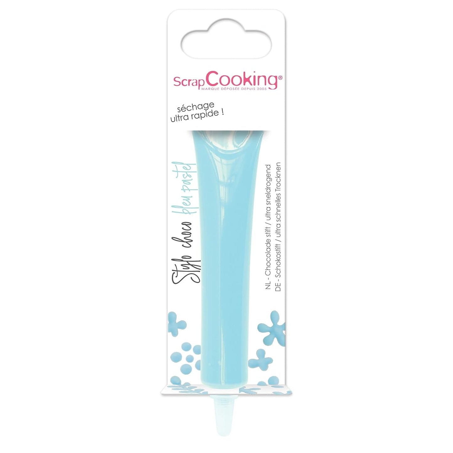 ScrapCooking - kleurstof voor levensmiddelen, diverse kleuren, in een tube om te schrijven, 25 gram Naty Shop Suikerpasta Klein pastelblauw
