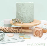 ScrapCooking - Pâte à Sucre Vert Sauge 250g - Kleurstof d'Origine Naturelle - Glutenvrij, Sans Huile de Palme - Pour Gâteaux, Pâtisseries Anniversaire - Vert Pastel - Fabrikie en France - 7621 Suikerpasta Naty Shop