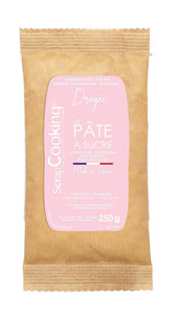 ScrapCooking - Pâte à Sucre Vert Sauge 250g - Kleurstof d'Origine Naturelle - Glutenvrij, Sans Huile de Palme - Pour Gâteaux, Pâtisseries Anniversaire - Vert Pastel - Fabrikie en France - 7621 Suikerpasta Naty Shop Pastel roze