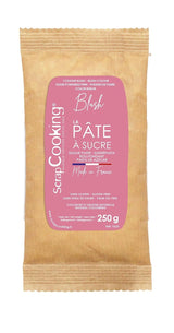ScrapCooking - Pâte à Sucre Vert Sauge 250g - Kleurstof d'Origine Naturelle - Glutenvrij, Sans Huile de Palme - Pour Gâteaux, Pâtisseries Anniversaire - Vert Pastel - Fabrikie en France - 7621 Suikerpasta Naty Shop Roze blos
