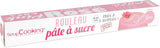 ScrapCooking - Roze fondantrol â'¬ 36 cm - Gerolde zwarte fondant 430 g - Taarttopper fondanttopper decoratie voor taarten, bakken, verjaardagen, feesten - Roze - 7264 Suikerpasta Naty Shop Roze