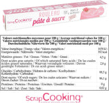 ScrapCooking - Roze fondantrol â'¬ 36 cm - Gerolde zwarte fondant 430 g - Taarttopper fondanttopper decoratie voor taarten, bakken, verjaardagen, feesten - Roze - 7264 Suikerpasta Naty Shop