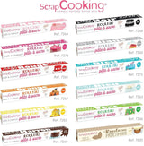 ScrapCooking - Roze fondantrol â'¬ 36 cm - Gerolde zwarte fondant 430 g - Taarttopper fondanttopper decoratie voor taarten, bakken, verjaardagen, feesten - Roze - 7264 Suikerpasta Naty Shop