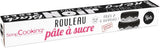 ScrapCooking - Roze fondantrol â'¬ 36 cm - Gerolde zwarte fondant 430 g - Taarttopper fondanttopper decoratie voor taarten, bakken, verjaardagen, feesten - Roze - 7264 Naty Shop Zwarte suikerpasta