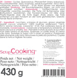 ScrapCooking - Roze fondantrol â'¬ 36 cm - Gerolde zwarte fondant 430 g - Taarttopper fondanttopper decoratie voor taarten, bakken, verjaardagen, feesten - Roze - 7264 Suikerpasta Naty Shop