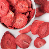 Seba Garden Premium gevriesdroogde aardbeien, heerlijke mediterrane aardbeien, non-GMO en vegan (100 g) Gedroogde producten Mijn winkel