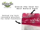Seba Garden Premium gevriesdroogde aardbeien, heerlijke mediterrane aardbeien, non-GMO en vegan (100 g) Gedroogde producten Mijn winkel