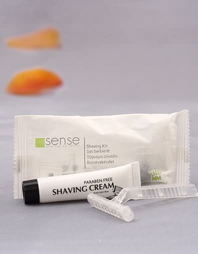 Hotelcrème + scheerset – Sense Cosmetica Hoteliera Naty Shop