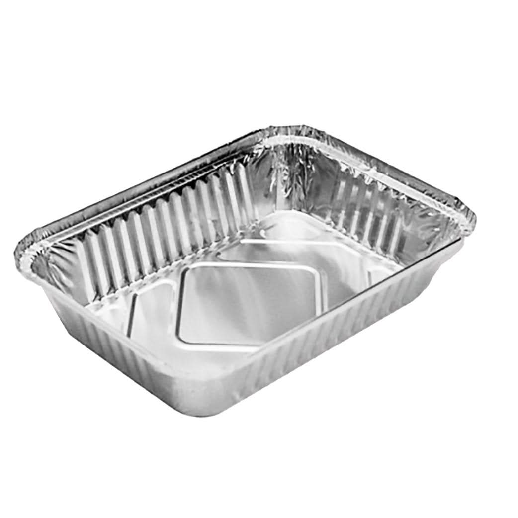 Set van 10 aluminium braadpannen, 750 ml, inclusief deksels Catering Nati Shop