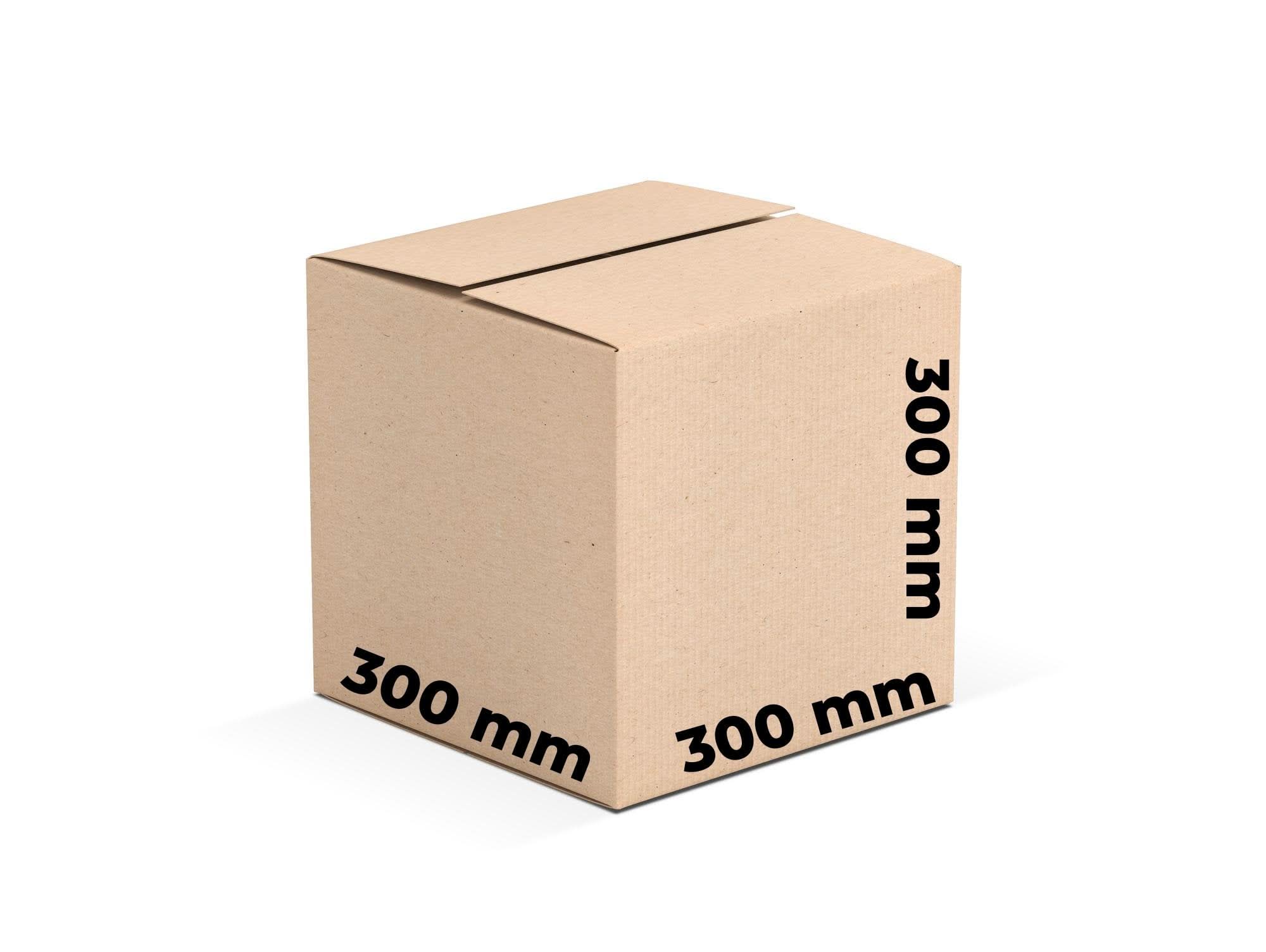 Set van 20 CO3 kartonnen dozen, 300 x 300 x 300 Verpakkingsdozen Nati Shop