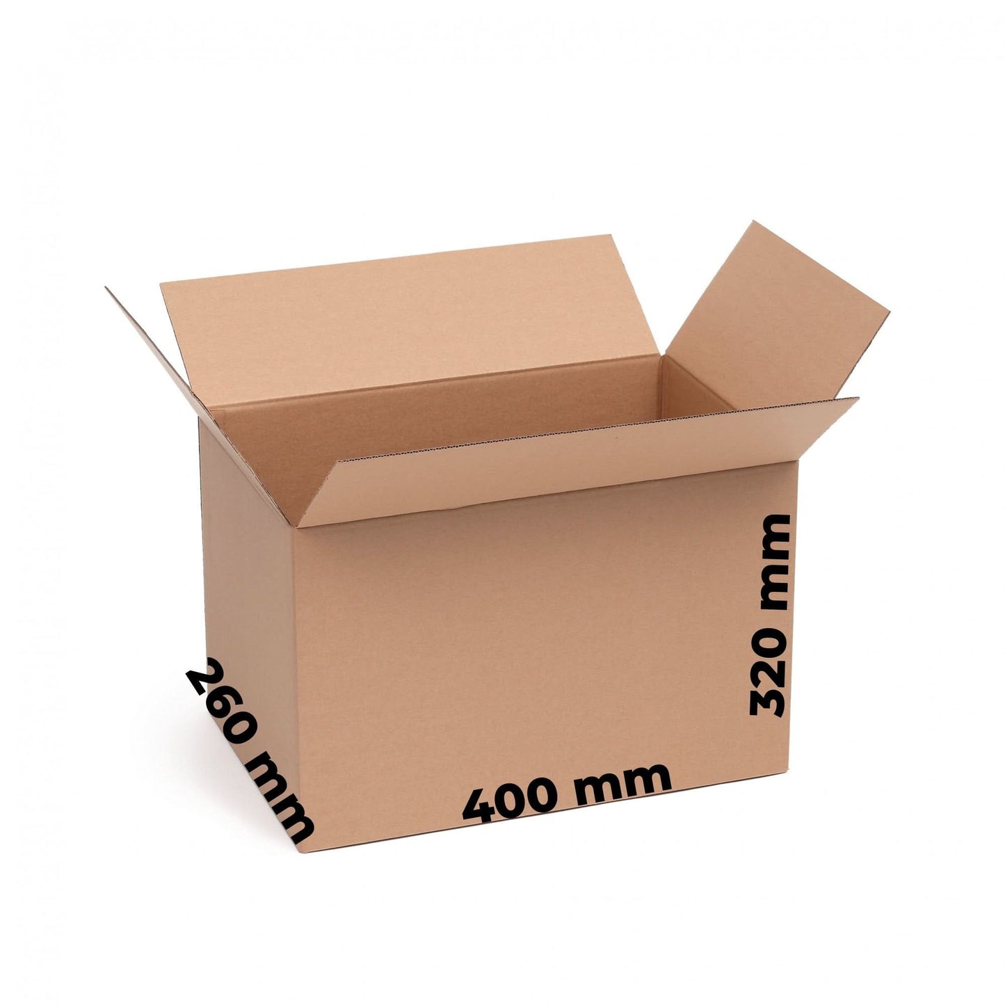 Set van 20 CO3-kartonnen dozen, 400 x 260 x 320 Verpakkingsdozen Nati Shop