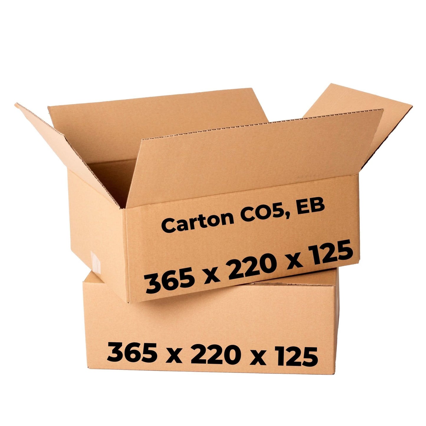 Set van 20 kartonnen dozen CO5, EB, 365 x 220 x 125 Verpakkingsdozen Nati Shop