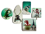 Set van 5 eetbare suikerdecoraties, Christmas Nati Shop
