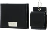 Calvin Klein Jeans-cadeauset voor heren Cadeau-bifold-portemonnee en AirPods-hoesje, zwart (zwart), onesize herenportemonnee Naty Shop standaardtitel