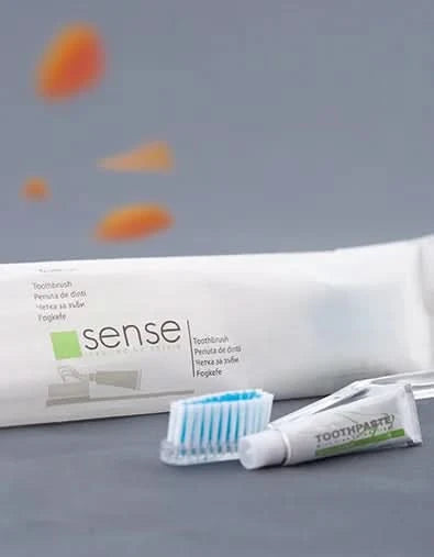 Sense hoteltandenset, 100 stuks Naty Shop Hotel Cosmetics