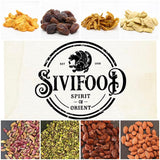 SIVIFOOD jumbo zwarte rozijnen 300g - grote en heerlijke zwarte rozijnen topkwaliteit natuurlijk gedroogde zoete fruitige druiven ongezwaveld ongezoet ongezoet olievrij Kishmish-additieven Gedehydrateerde producten Naty Shop
