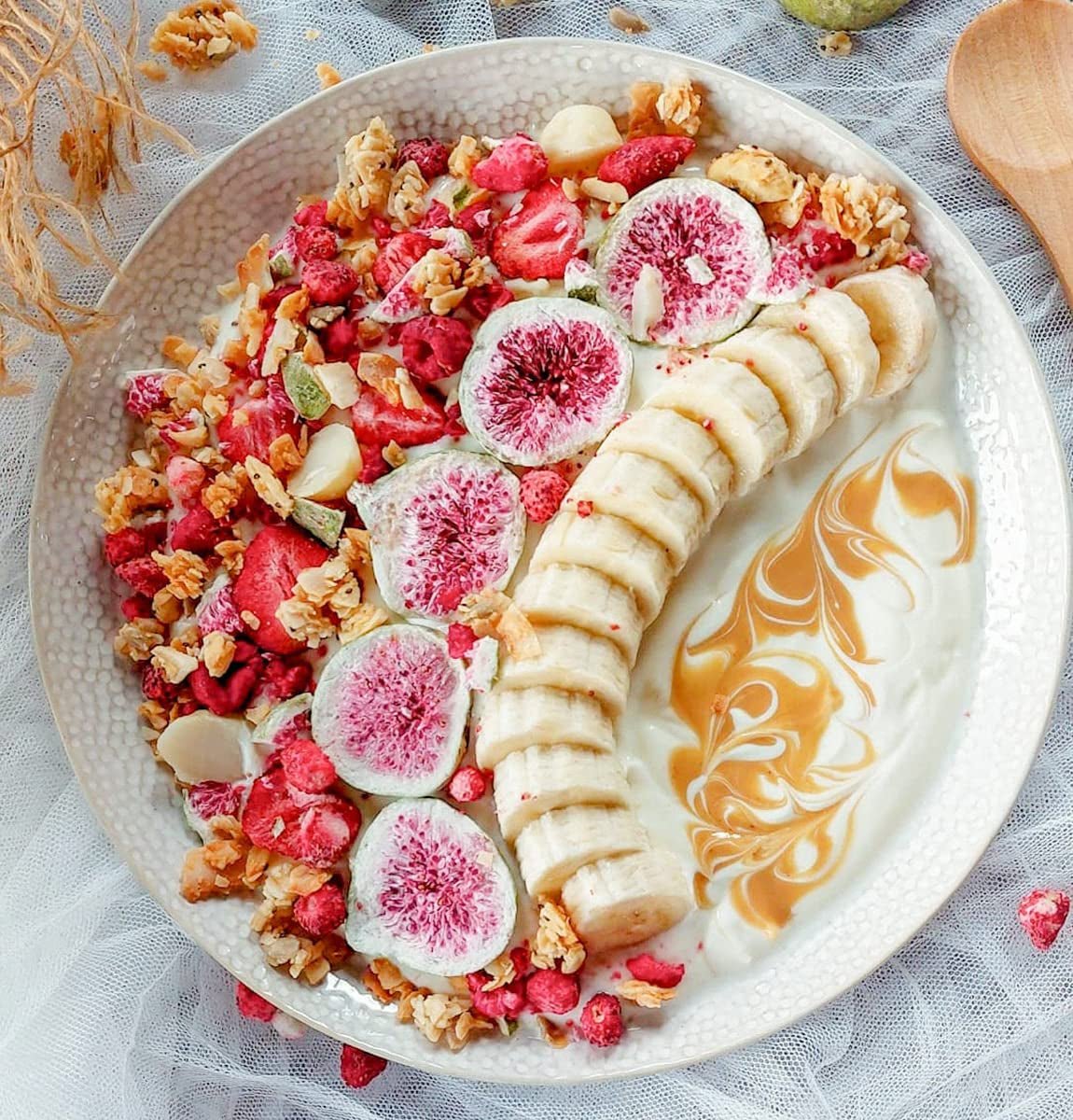 Gevriesdroogde vijgen BRIX | Natuurlijke, gedroogde vijgen 95 g | Great Taste Award voor gedroogd fruit, gedroogd | Niet-GMO, glutenvrij, veganistisch, achtergehouden vitamines Naty Shop gedehydrateerde producten