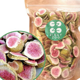 Gevriesdroogde vijgen 100% natuurlijke gedroogde vijgen | Geen toegevoegde suikers Gezond gevriesdroogd snoepje | Gevriesdroogd fruit Gevriesdroogde vijgen | ZingyZoo (100g) Naty Shop gedehydrateerde producten 300G