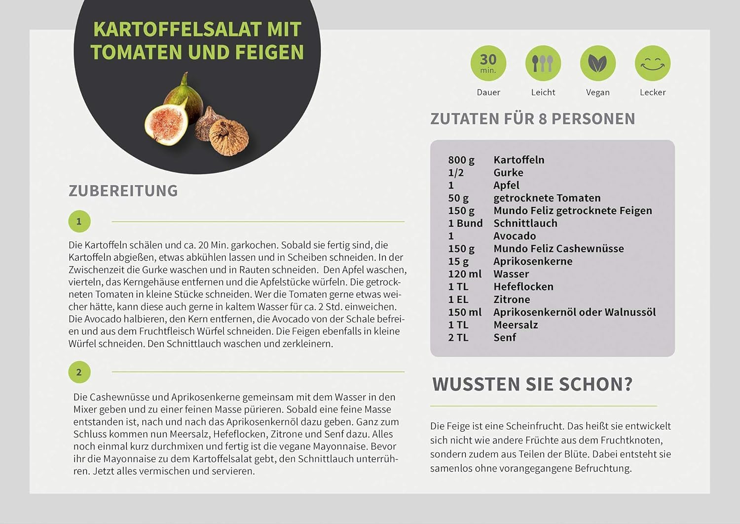 Mundo Feliz gedroogde vijgen uit biologische landbouw, 2 x 500 g Naty Shop gedehydrateerde producten