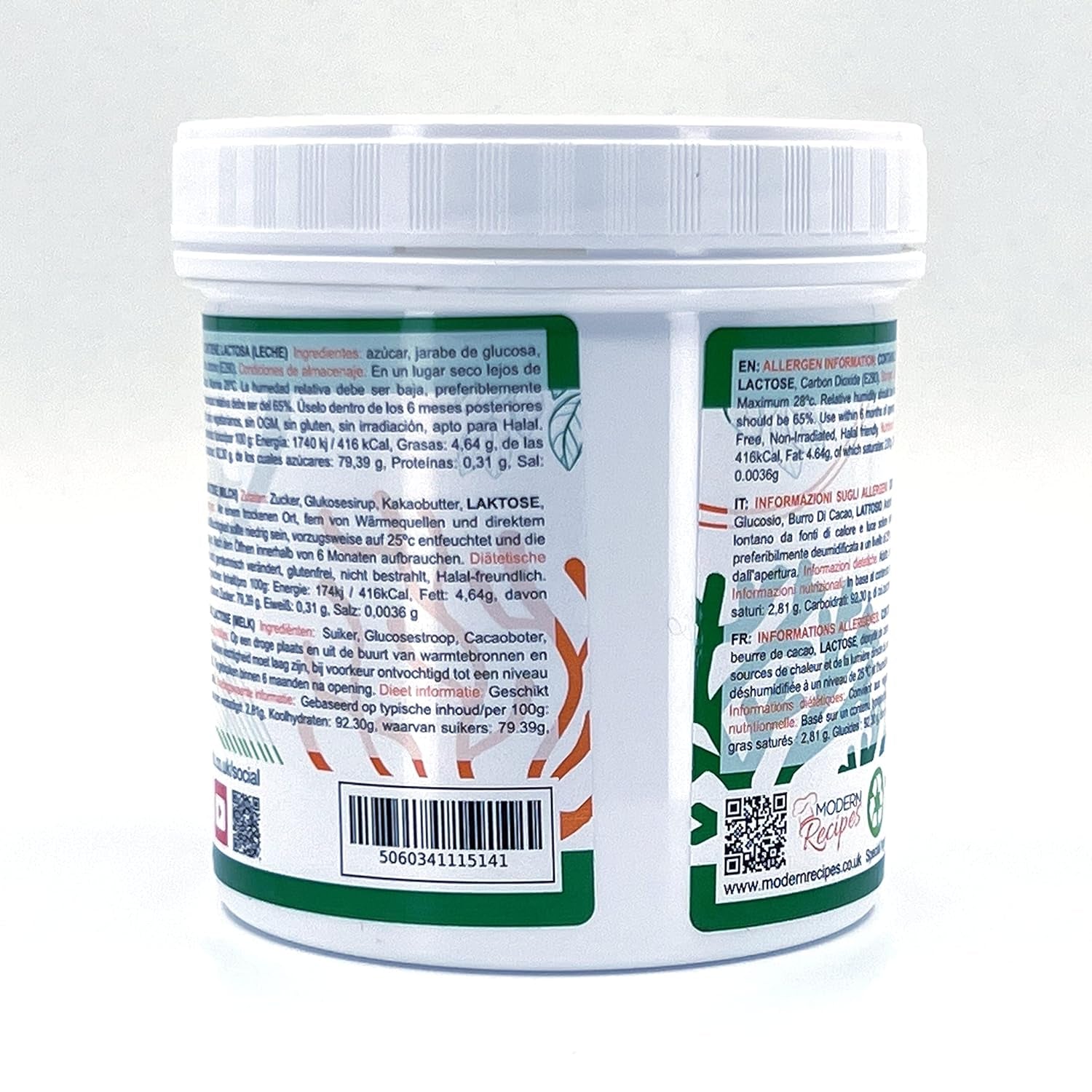 Speciale ingrediënten Crackle Crystals Crackle 500g De hoogste kwaliteit, niet-GMO, ideaal voor taarten, snoep en ijs Suikerpasta Naty Shop