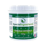 Speciale ingrediënten Crackle Crystals Crackle 500g De hoogste kwaliteit, niet-GMO, ideaal voor taarten, snoep en ijs Naty Shop Suikerpasta 100G