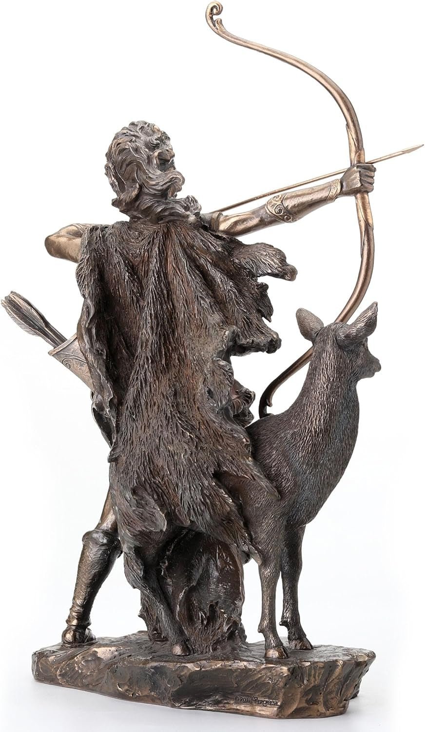 Bronzen beeld van de godin van de jacht en de wilde Naty Shop-beeldjes en sculpturen