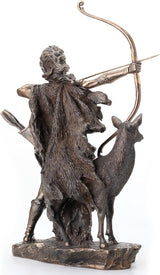 Bronzen beeld van de godin van de jacht en de wilde Naty Shop-beeldjes en sculpturen
