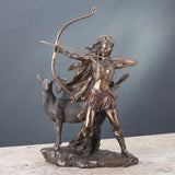 Bronzen beeld van de godin van de jacht en de wilde Naty Shop-beeldjes en sculpturen