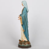 BC Katholiek Onze Lieve Vrouw van Genade Standbeeld Maagd Maria Altaar Figuur Religieus Cadeau voor Moeder Katholieke Huisdecoratie 34,3 cm Hoogte Handgeschilderd door Buildclassic (Elegant) Naty Shop Beelden en sculpturen