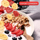 Aardbei-bananenmix 200g - gevriesdroogde aardbeien en gevriesdroogde bananen als heerlijk tussendoortje in een zakje Gedroogde producten Naty Shop