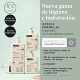 Suavinex, Syndet babyshampoo voor huid en haar, zeepvrij, 750ml + vochtinbrengende bodylotion, 750ml, geschikt voor de gevoelige huid en newborn, met 90%-93% natuurlijke ingrediënten. Kinderen - Bad- en huidverzorging Naty Shop