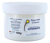 Sugarflair Superwhite Icing Whitener, Royal Icing Whitener, extra wittere eetbare kleurstof - 150 g Naty Shop Sugarpaste Standaardtitel