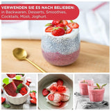 Summer gevriesdroogde aardbeien - pakje van 5 - suikervrij, 100% natuurlijk, heerlijke knapperige snacks voor kinderen en volwassenen, ideaal voor ontbijtgranen en lunchboxen (55g) Gedroogde producten Naty Shop
