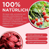 Summer gevriesdroogde aardbeien - pakje van 5 - suikervrij, 100% natuurlijk, heerlijke knapperige snacks voor kinderen en volwassenen, ideaal voor ontbijtgranen en lunchboxen (55g) Gedroogde producten Naty Shop