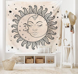 Wandtapijt abakuhaus reislust dierenwereldkaart tekeningen Home - Accessoires en Decoratie Naty Shop antracietgrijs bruin 230L X 140B Cm