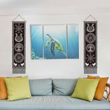 Wandtapijt een handmaker viking symbool levensboom runen Huis - Accessoires en Decoratie Naty Shop