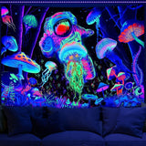 Wandtapijt alishomtll zwart licht abstracte kunst aan de muur Home - Accessoires en Decoratie Naty Shop Multi 150L X 130B Cm