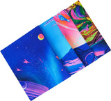 Wandtapijt alishomtll zwart licht paddestoel maanfase Woon - Accessoires en Decoratie Naty Shop