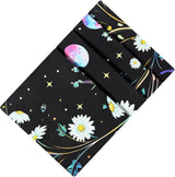 Wandtapijt alishomtll vlinder maanfase bloemen madeliefje zwart Wonen - Accessoires en Decoratie Naty Shop