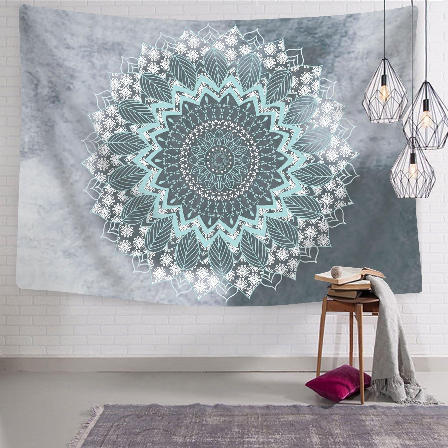 Wandtapijt alishomtll Indiase mandala yoga hippiedoek Home - Accessoires en Decoratie Naty Shop