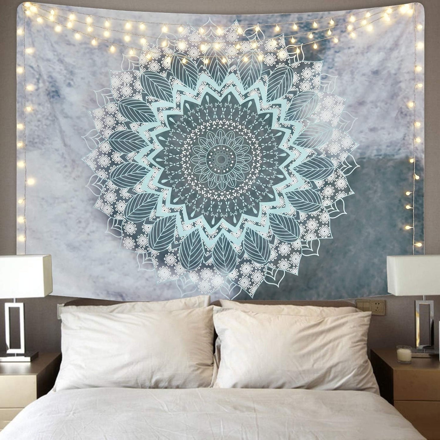Wandtapijt alishomtll Indiase mandala yoga hippiedoek Home - Accessoires en Decoratie Naty Shop