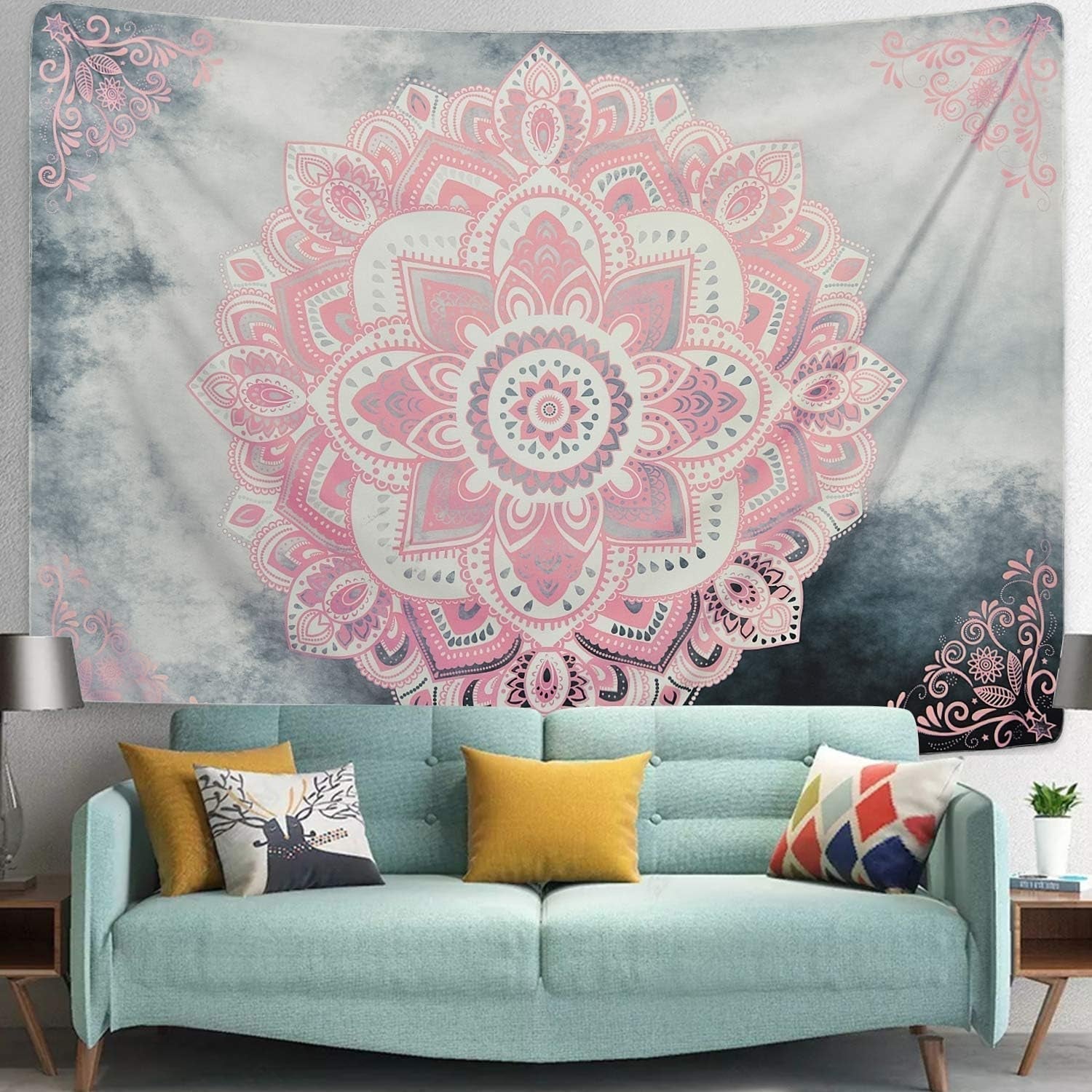 Wandtapijt alishomtll mandala Indiase bohemien canvas Huis - Accessoires en Decoratie Naty Shop