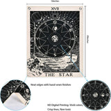 Wandtapijt alishomtll tarotset zon maan sterren Home - Accessoires en Decoratie Naty Shop