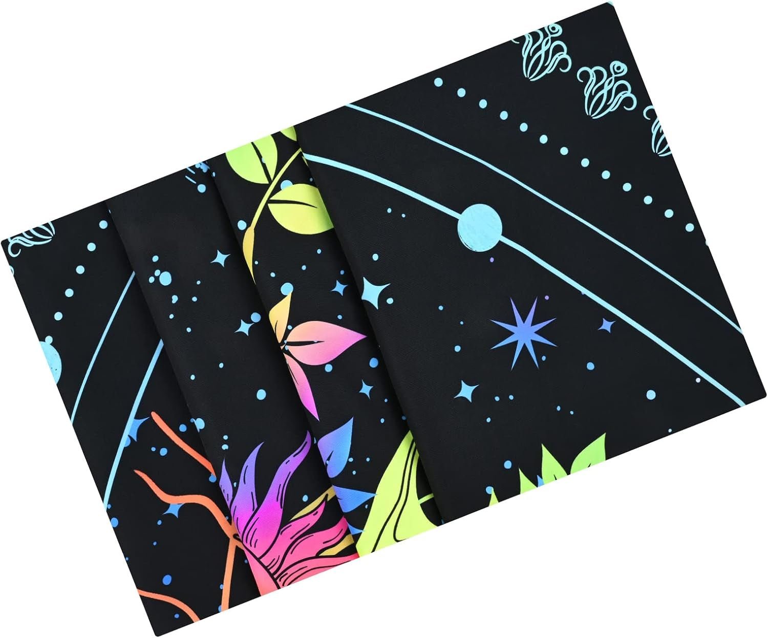 Wandtapijt alishomtll boom leven fluorescerende zon en maan Home - Accessoires en Decoratie Naty Shop