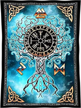 Nordic Viking kunst wandtapijt viking Home - Accessoires en Decoratie Naty Shop Standaardtitel