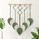 Wandtapijt asnisch wandtapijt geweven groene bladeren Home - Accessoires en Decoratie Naty Shop Groeten